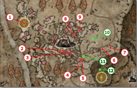 モースの廃墟周辺